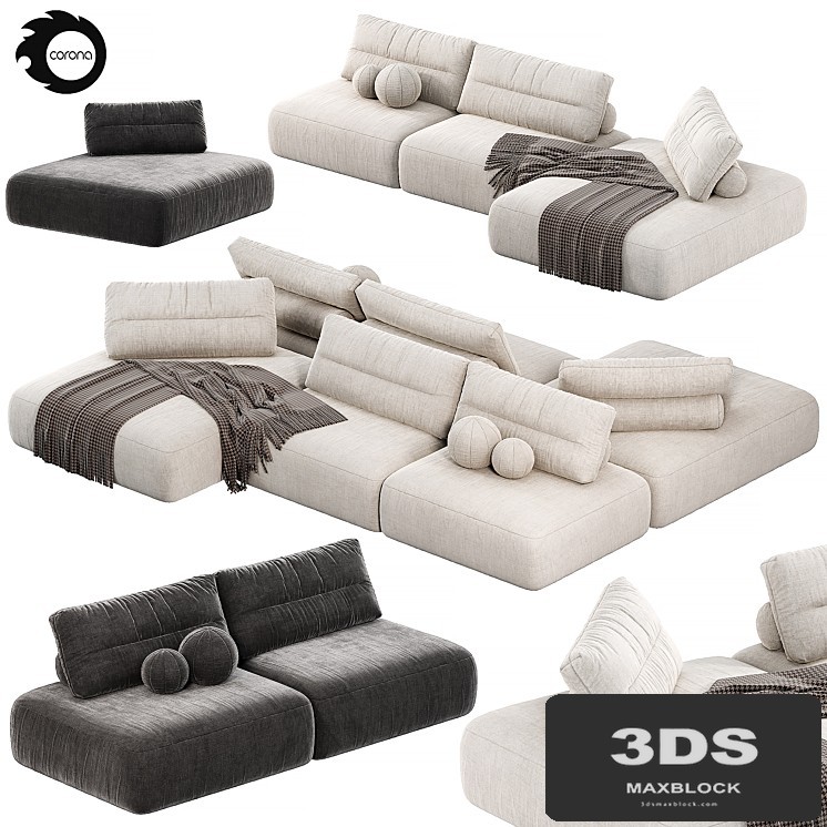 Saba Italia MY TAOS MODULAR Sofa, sofas
