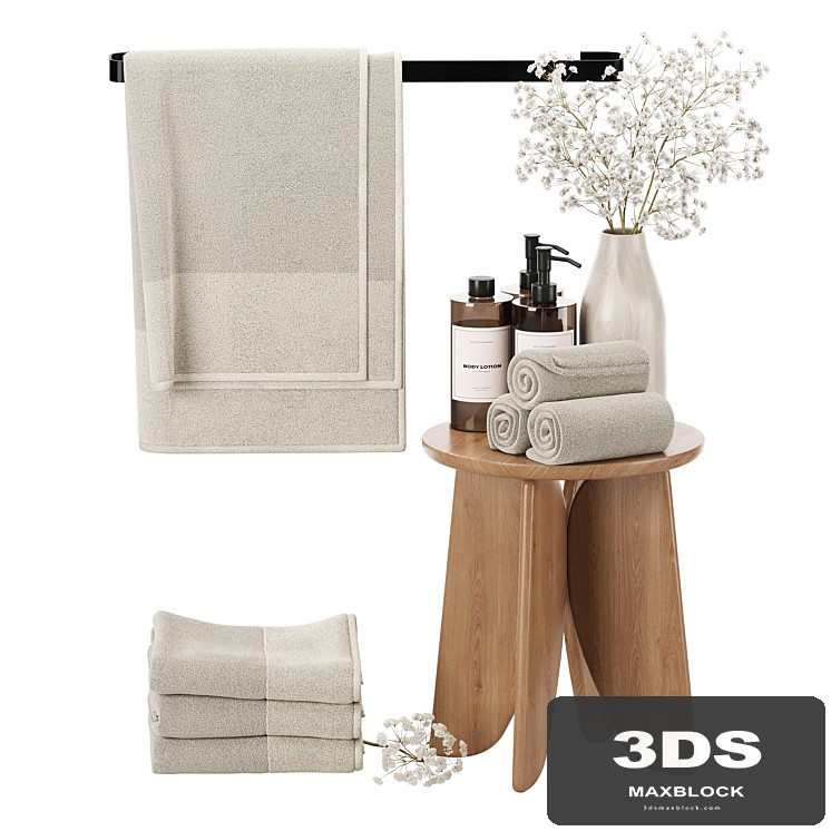 Decorative bathroom set 005