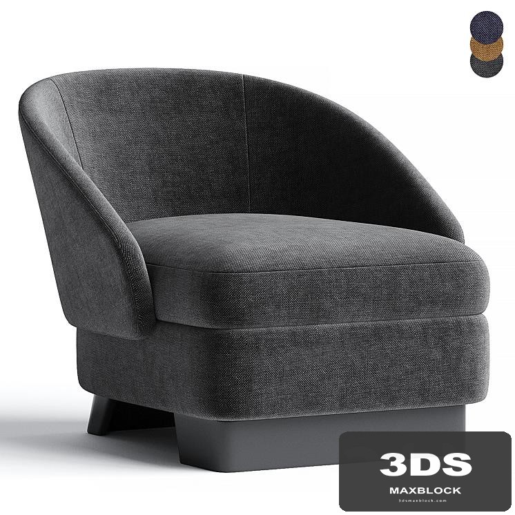 LAWSON | Armchair with armrests