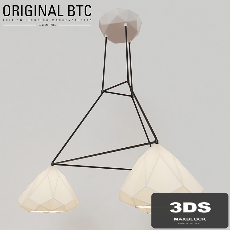 BTC Hatton 1 triangular grouping black braided cable