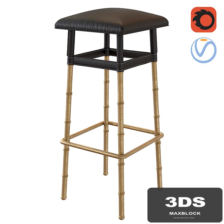 BAR STOOL PRINCESS Eichholtz