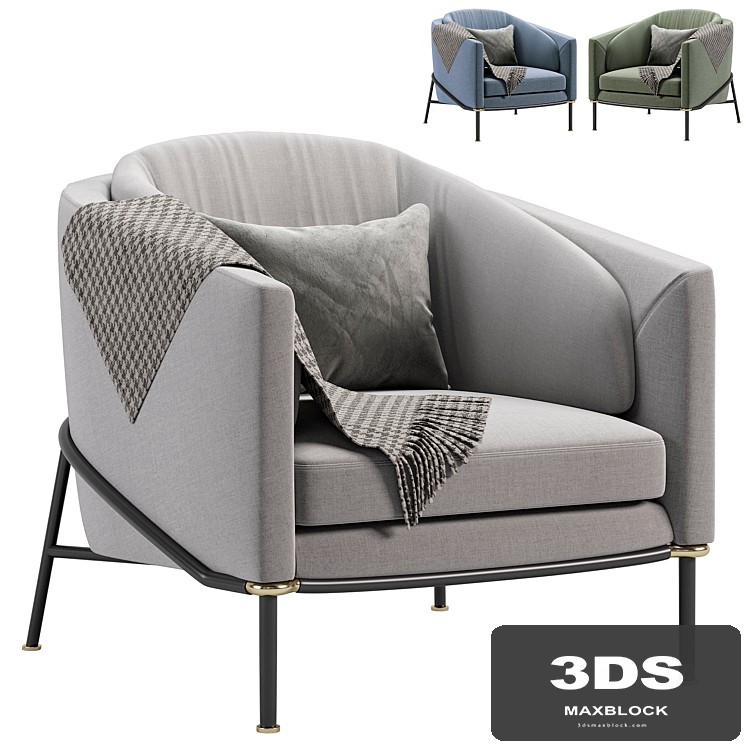 Fil Noir Armchair