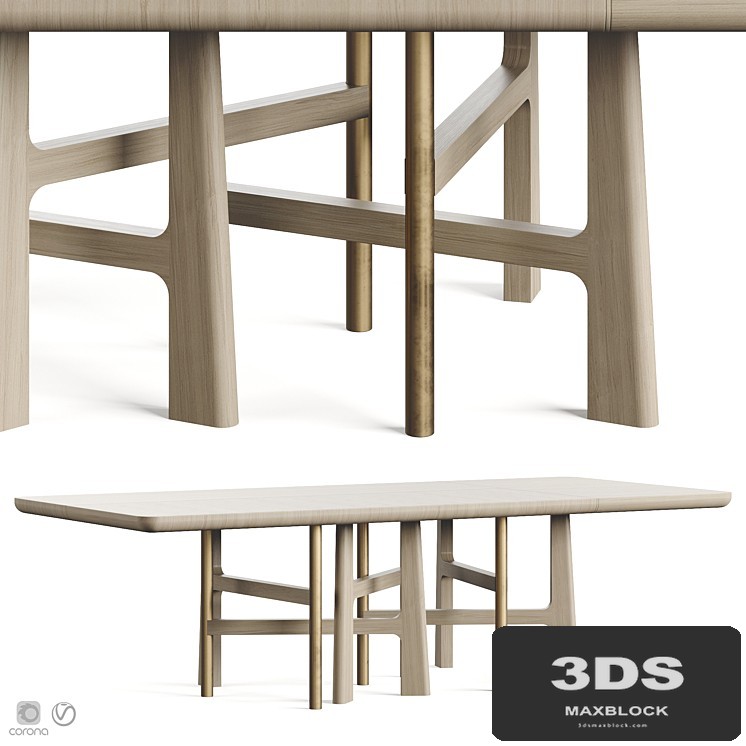 Atelier Tortil Wood I Table