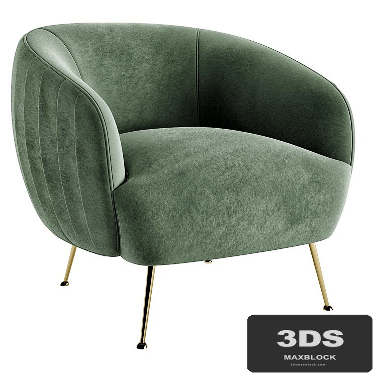 NUEVO SOFIA MOSS OCCASIONAL CHAIR