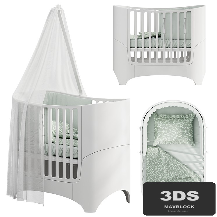 Leander Classic Baby Cot White