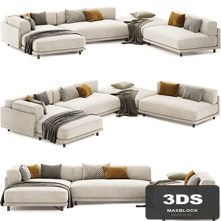 Sunday J Sectional Sofa with Chaise