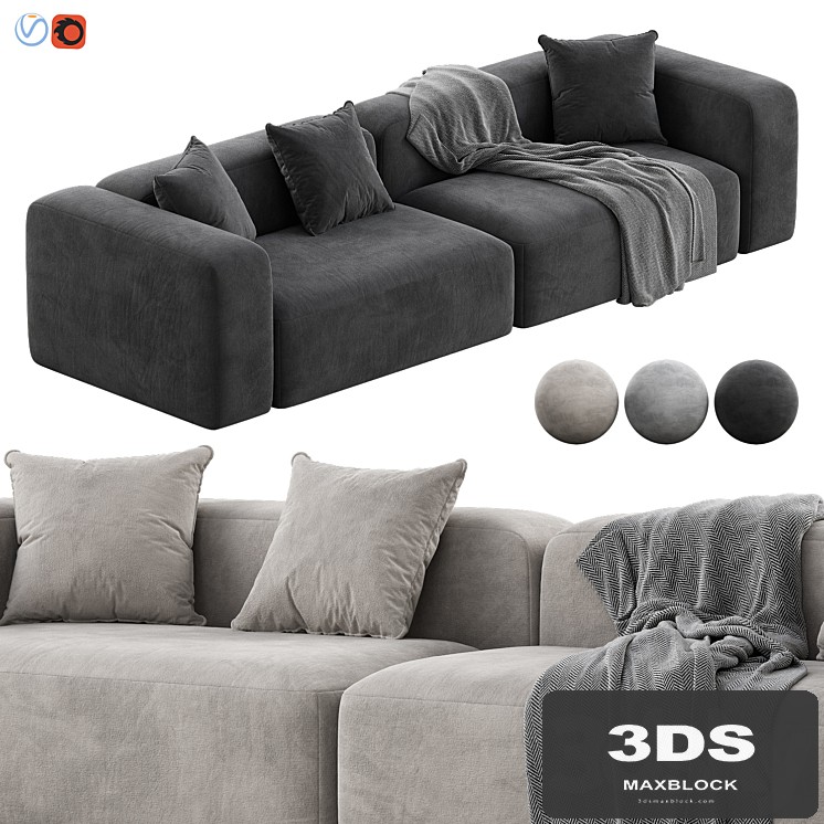 Plus Modular Sofa by Lapalma