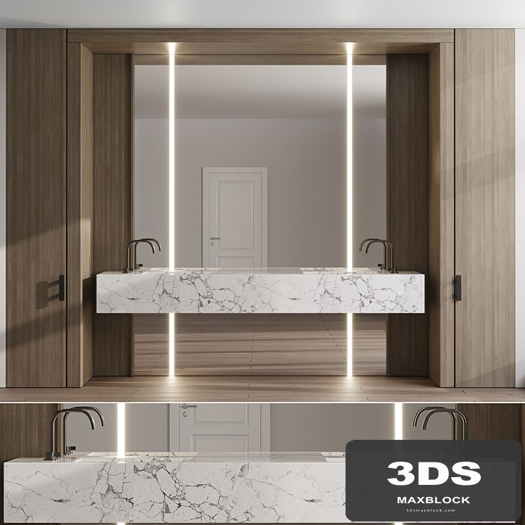 Bathroom furniture by inbani faucet set 33 280 400 70
