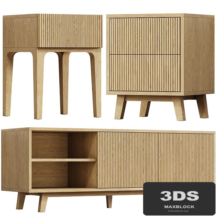 Osobica bedside table, TV stand