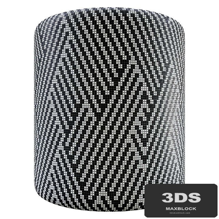 Tile Ceramica Bardeli Black white Set 05