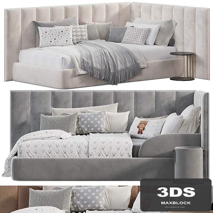 Geometry kids bed