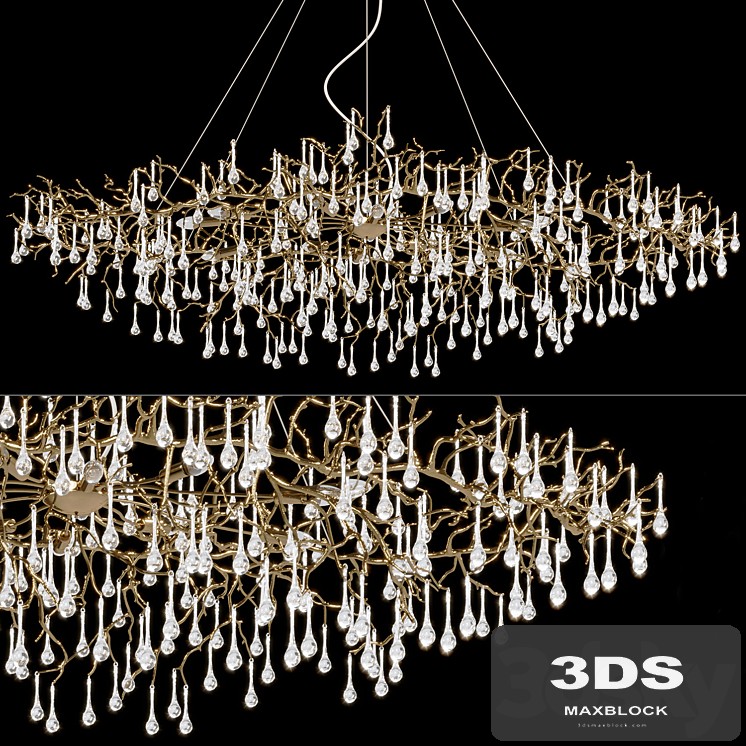 Chandelier Crystal Lux REINA V2 SP12 L1500