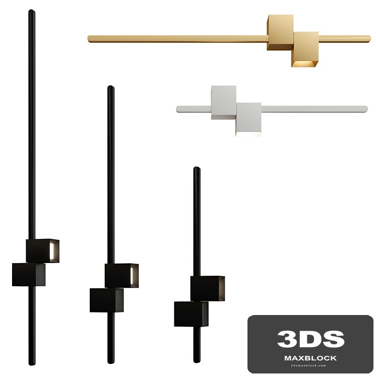 Minimalist decorative wall flashlight