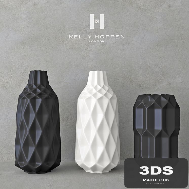 Decor set Kelly Hoppen 5 / set of vases