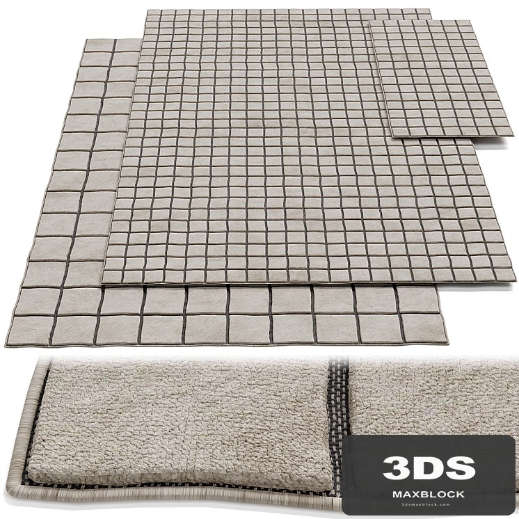 Cassina Sahara Grid Rug