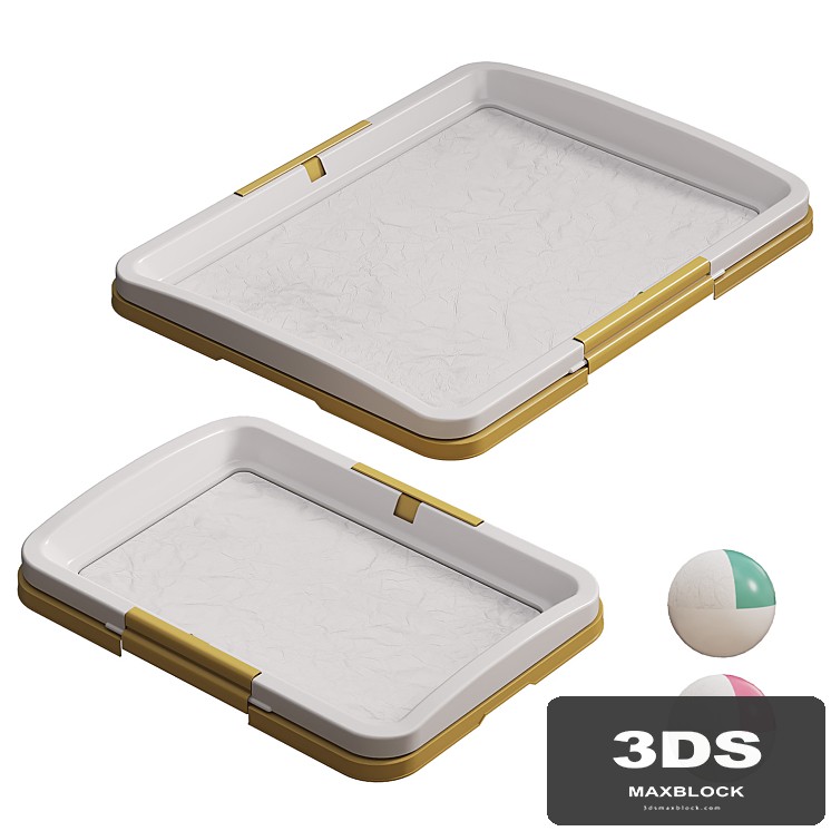 Toilet tray for dogs Zoo One