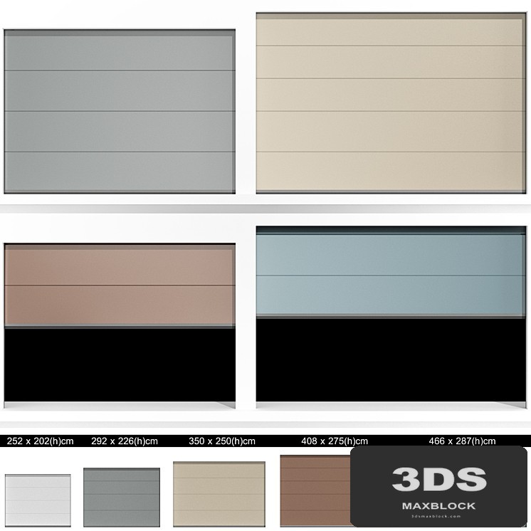 Gates for garage or warehouse