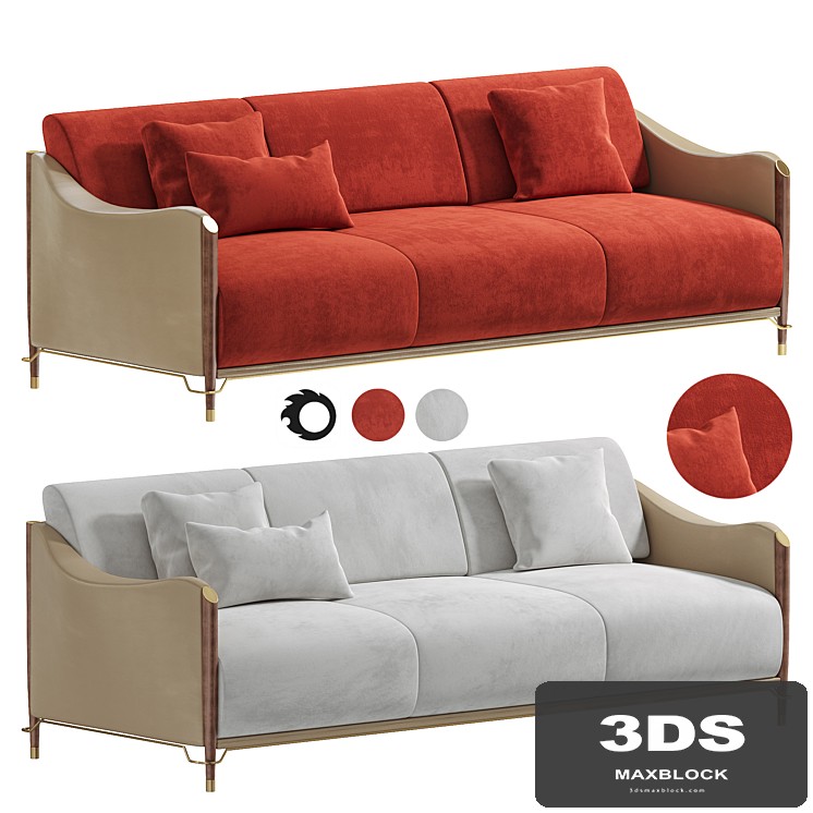 Melting Light sofa