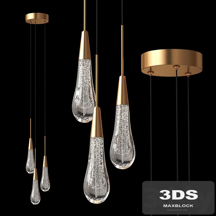 Soltaire 3 Light Pendant