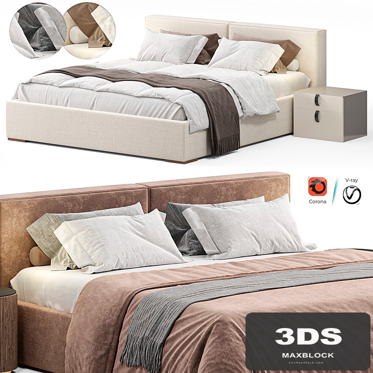 Bed K36 by Delavega