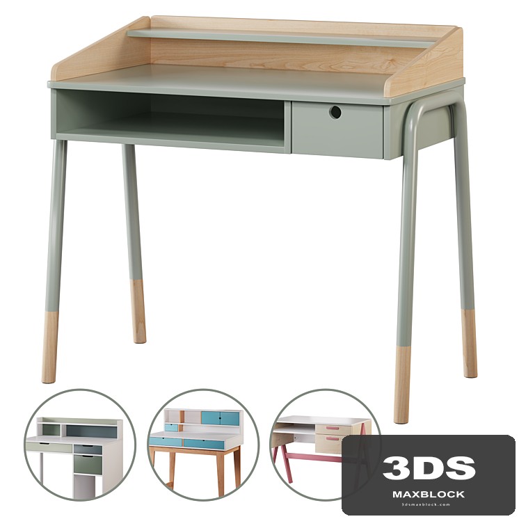 Children's desk set01