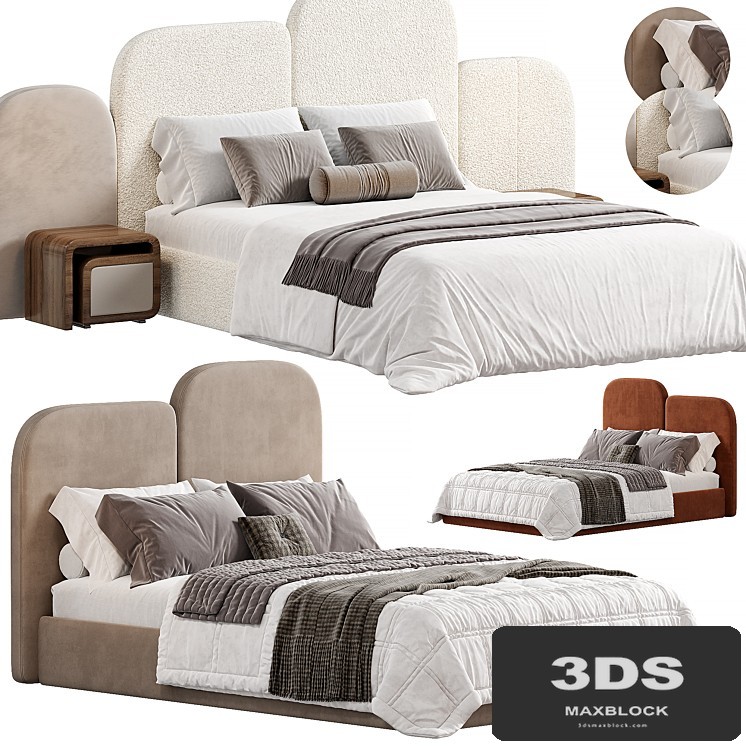 Jeffriess Silk Abaca Bed