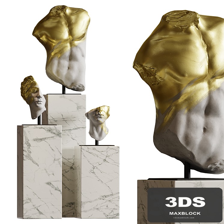 Composition of sculptures