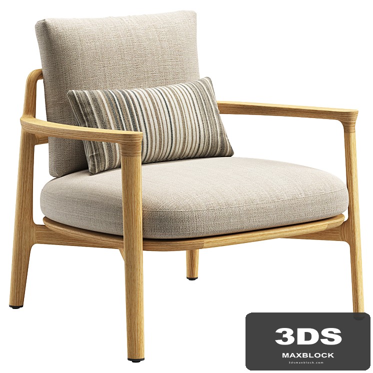 Magnolia Outdoor Armchair / Poliform