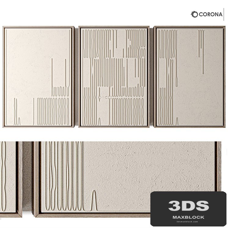 3 D Art Relief NO03