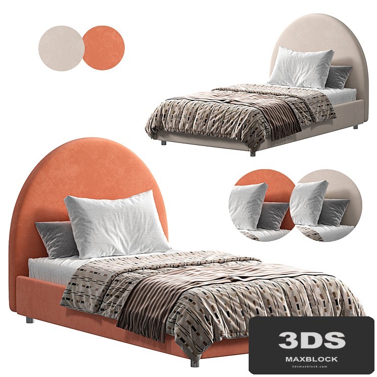 Faina Alana orange bed