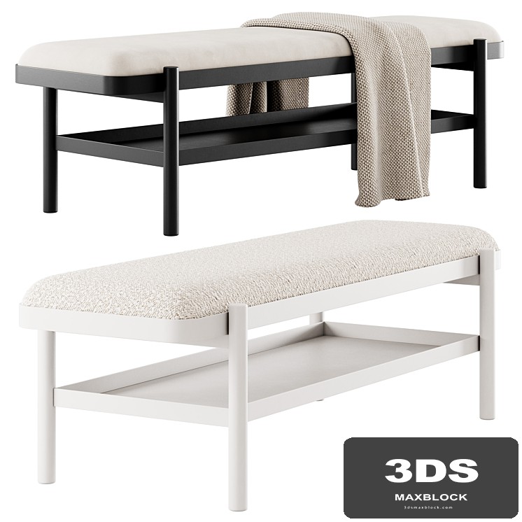 Boucle bench Virk by Arcticle