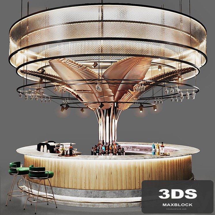 Cafe- Round Bar