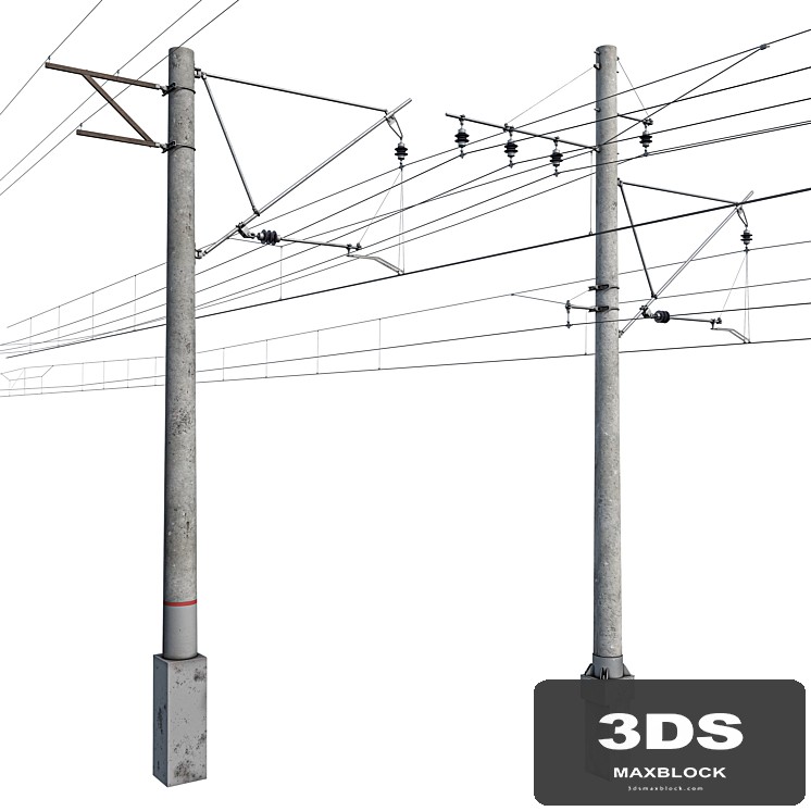 Railway contact network, pack No. 2