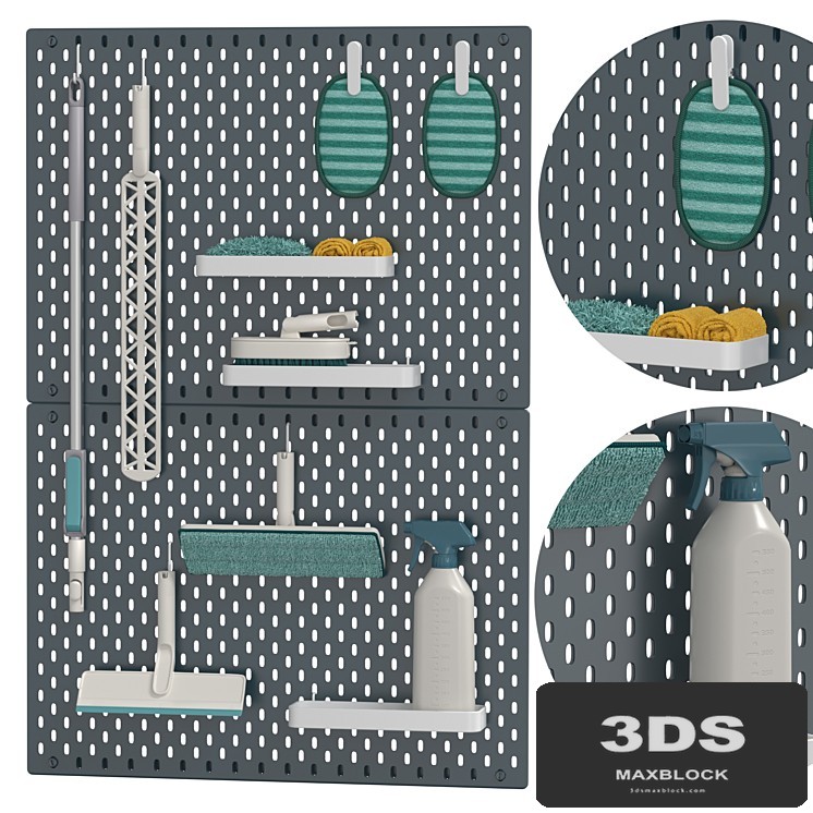 IKEA PEPPRIG SKADIS Cleaning set