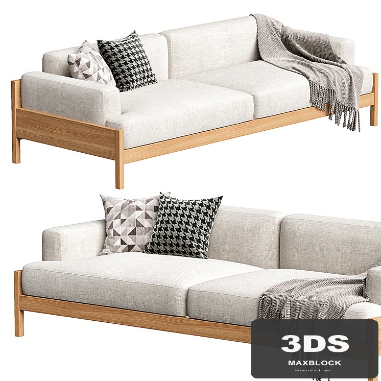 Kinuta Sofa 3 Seater A S01