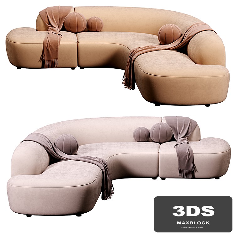 Eichholtz Sofa Bjorn Boucle Sand