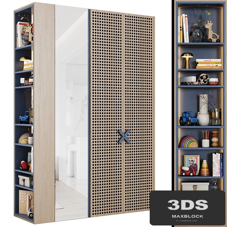 Modular children's wardrobe 03