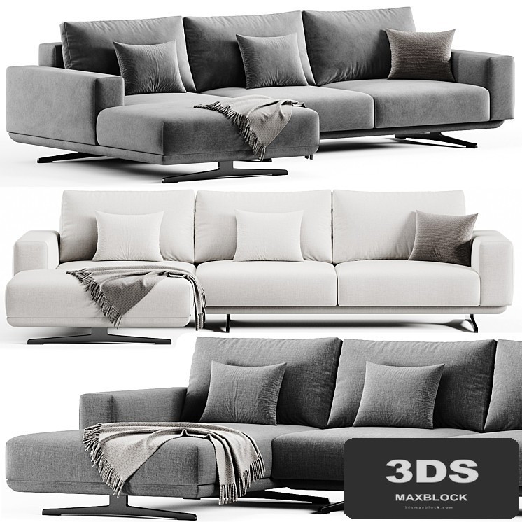 Zillis Corner Sofa By Skdesign