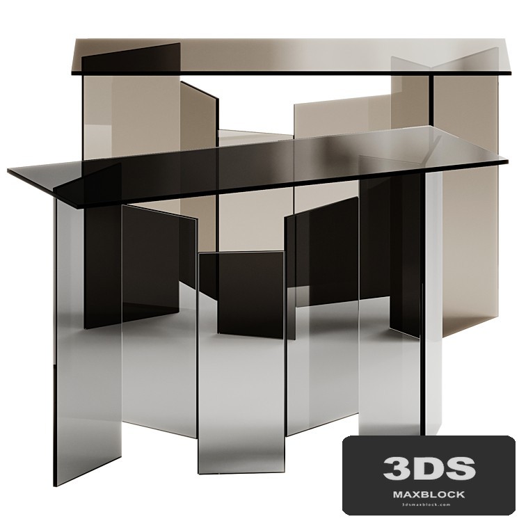 Tonelli Design METROPOLIS Rectangular console table