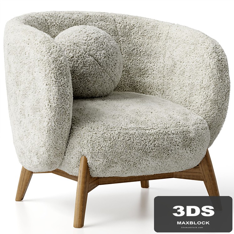 Tilar Cozy White Chair