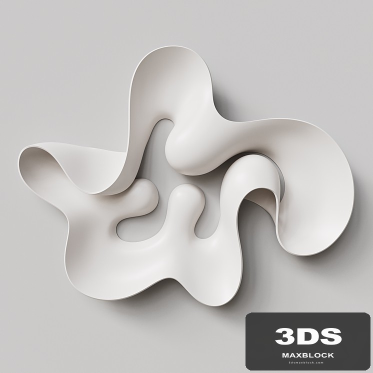 Abstract sculpture by Eva Hild