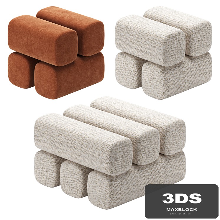 DROVA | Pouf by Woo Furniture