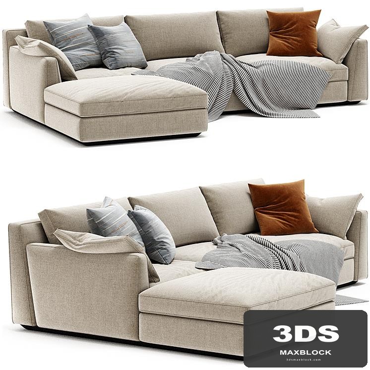 Horm Ellington Chaise Longue Sofa