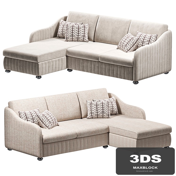 Corner sofa F75 by delavega