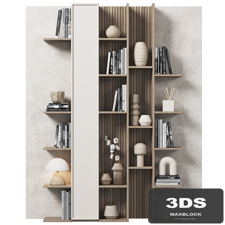 Cabinet with shelves 065
