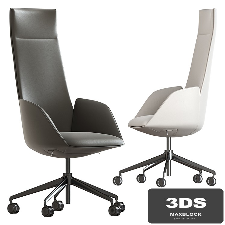 Cercle office chair by Poltrona Frau