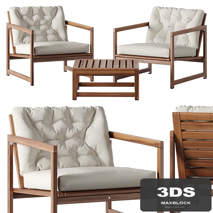 Ikea - Nammaro Table and Chairs Set n02