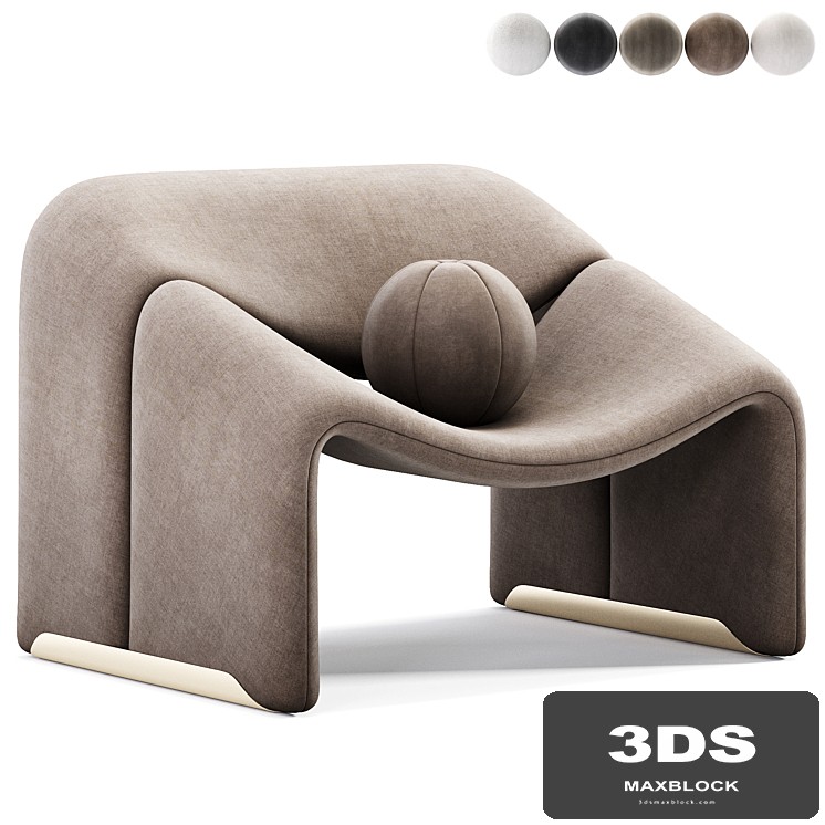 Groovy Chair by Pierre Paulin