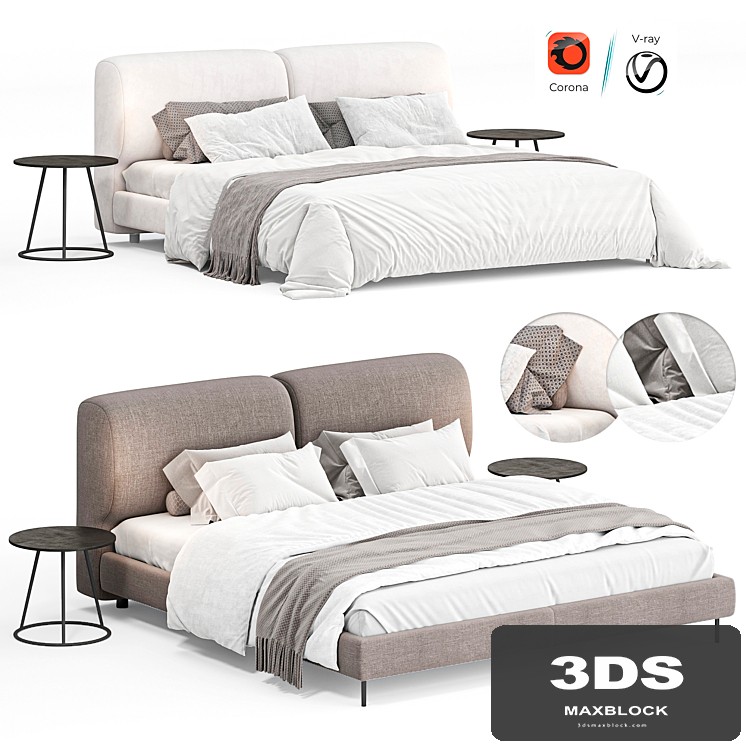 Igea Bed by Paola Zani