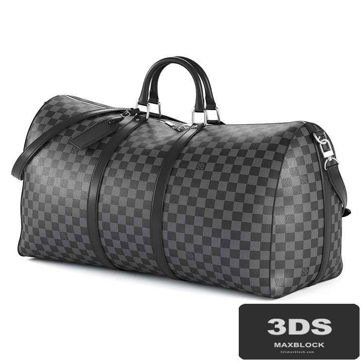LOUIS VUITTON Keepall 60 Black